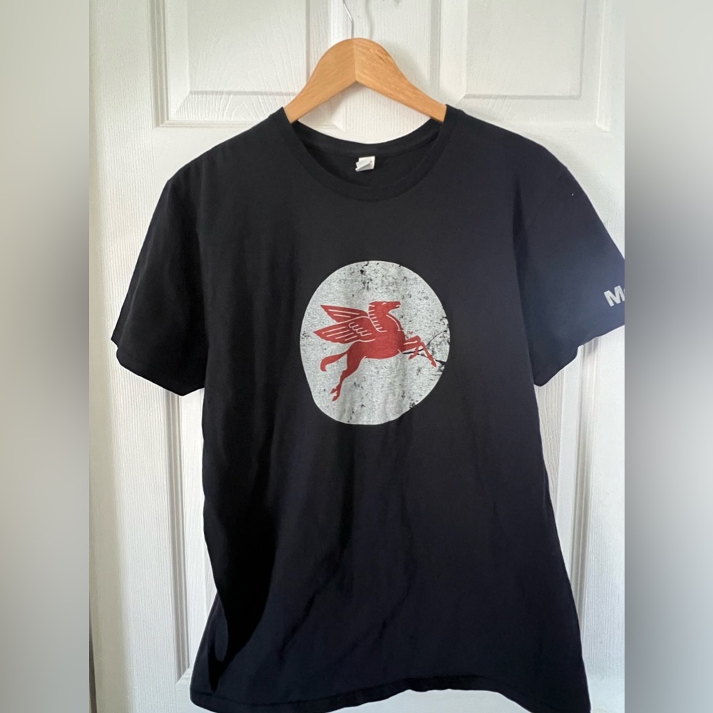 2/$25 Mobil 1 Adult Men’s Oil Automotive Tshirt